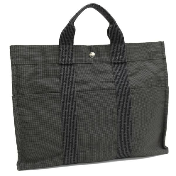 エールライン エルメス トートバッグ MM ハンドバッグ ナイロン
