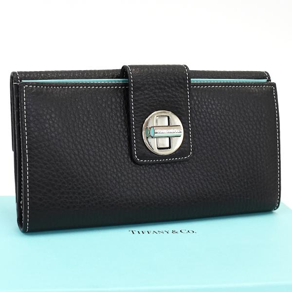 TIFFANY&Co.（ティファニー） 二つ折り 長財布 ターンロック