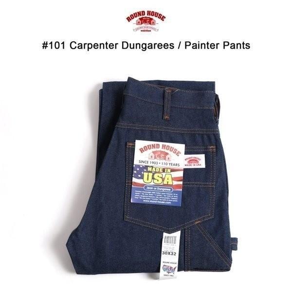 ROUND HOUSE（ラウンドハウス） 裾上げ無料 ペインターパンツ デニム