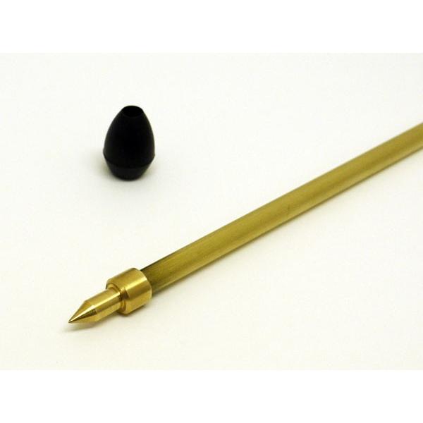 受注生産 見附精機工業製 チェロエンドピン チタン入り真鍮／先端真鍮