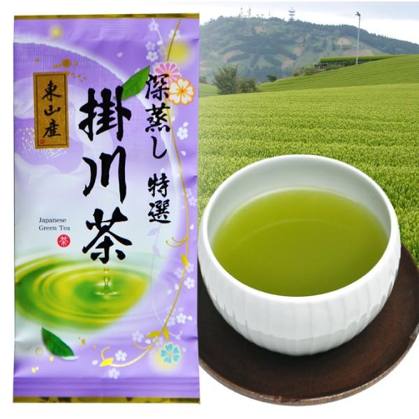 茶葉 お茶 緑茶 静岡茶 2025年度産 東山産特選掛川茶100g : お茶通販の