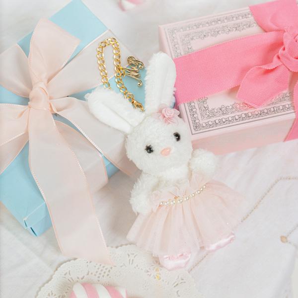 mezzo piano メゾピアノ(mezzo piano)35th うさぎバレエ キーチャーム