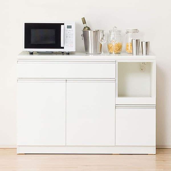 ニトリ（NITORI） キッチンカウンター(レジューム120-2TL-R WH) ニトリ