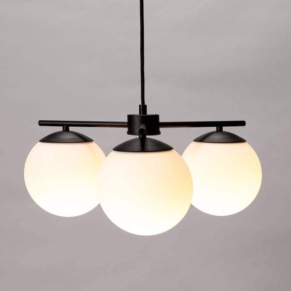 ニトリ（NITORI） フロストガラスペンダントライト 3灯 ASM (Living in