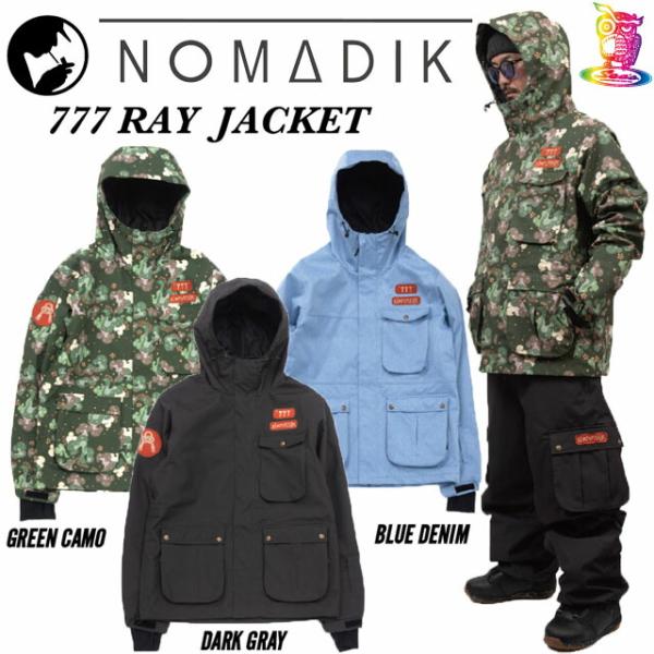 予約商品】25-26 NOMADIK【ノマディック】777 JACKET スノーボード