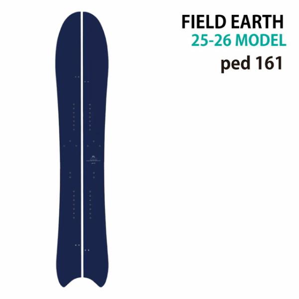 予約商品】FIELDEARTH SPLITBOARD ped 161cm フィールドアース 2025-26