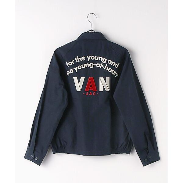 VAN VAN / ヴァン バックロゴ刺繍スウィングトップ : タカシマヤ