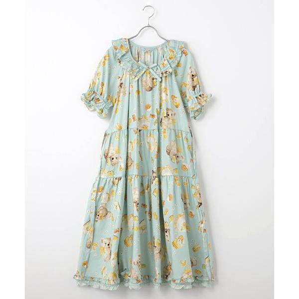 PINK HOUSE（ピンクハウス） ハニーレモンテディプリントミディ