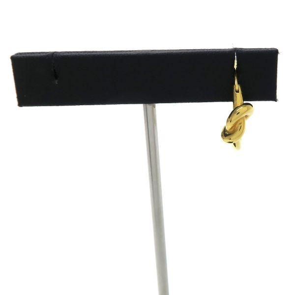 CELINE（セリーヌ） ノット スモールフープ ピアス/片耳 Aランク