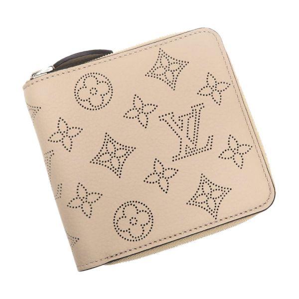 ギフト対応 ICチップ内蔵 ヴィトン財布 モノグラム マヒナ ジッピー