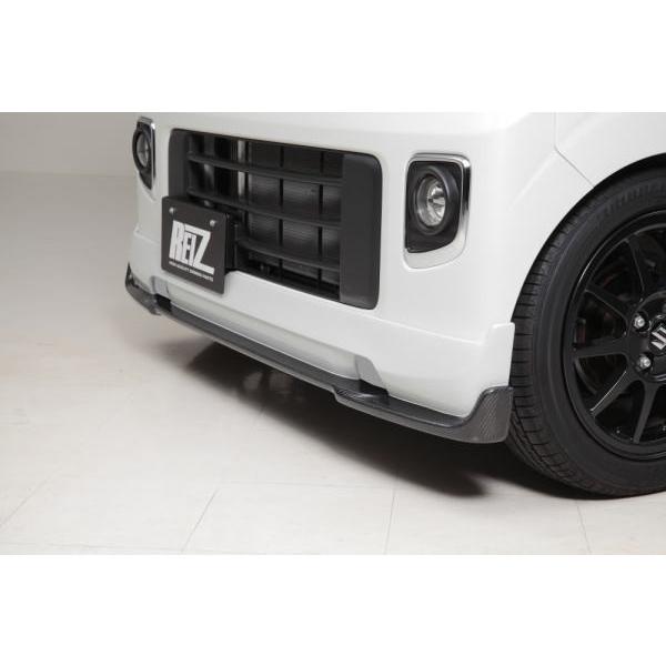 エブリイワゴン 純正色×リアルカーボン SUZUKI DA17W フロントバンパー