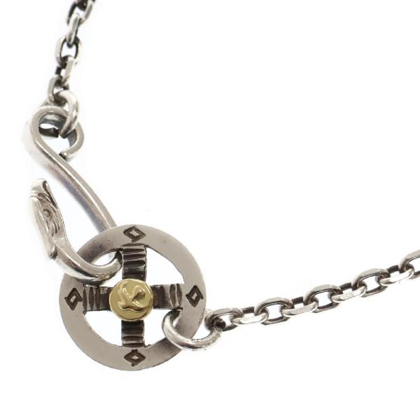 goro's（ゴローズ） メタル付きホイール細角チェーン ネックレス