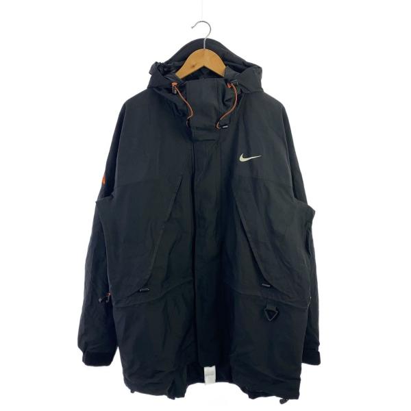 NIKE ACG◇マウンテンパーカ/XL/ポリエステル/BLK/無地 : セカンド