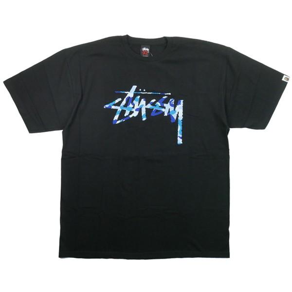 ア ベイシング エイプ A BATHING APE ×STUSSY 30周年記念ストックカモT