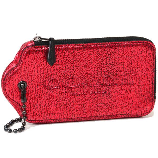 COACH（コーチ） マルチポーチ レザー ハングタグ マルチ