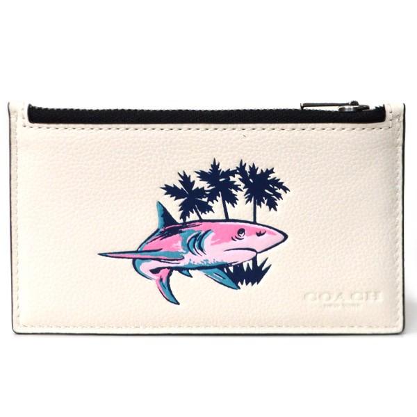 COACH（コーチ） メンズ小物 メンズ カード入れ メンズ レザー サメ