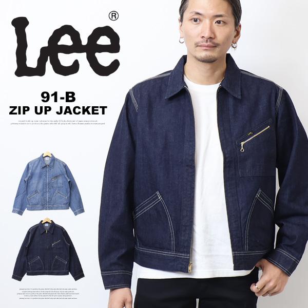 Lee（リー） DUNGAREES ダンガリーズ 91B ZIP-UPブルゾン ライト