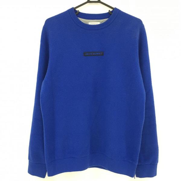 Jack Bunny!!（ジャックバニー） 裏地付きセーター ブルー×黒 ニット