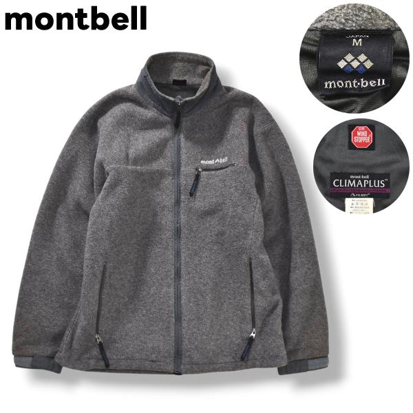 日本製 モンベル montbell フリース ジャケット ゴア ウィンド
