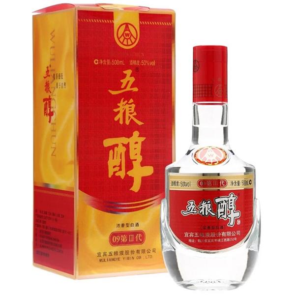 常温便】【白酒】五粮醇 500ml×1本入 45° : 楽商事株式会社 - 通販