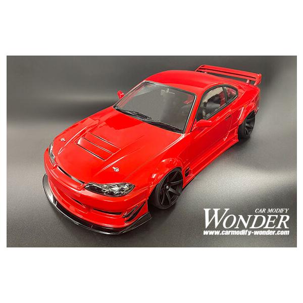 S15 シルビア ラジコン ボディ overdose 六号機 S15 シルビア ラジコン