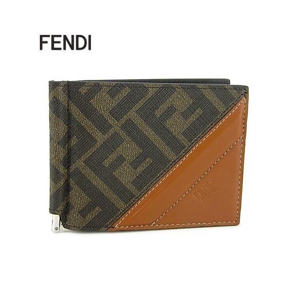 FENDI（フェンディ） 完売御礼 メンズ マネークリップ折財布 サイフ
