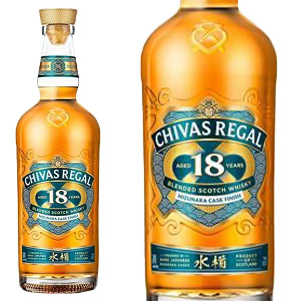 シーバスリーガル 18年 ミズナラカスクフィニッシュ 43％ 700ml 正規品