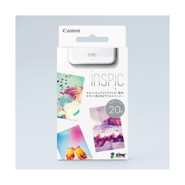 キヤノン（Canon） iNSPiC インスピック 用ZINKフォトペーパー 20枚