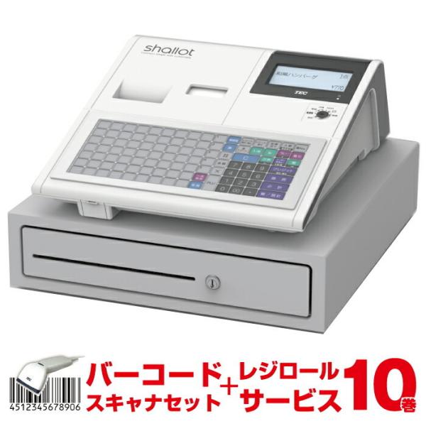 TEC（TOSHIBA） 【セット商品】レジスター 東芝テック FS-770-R