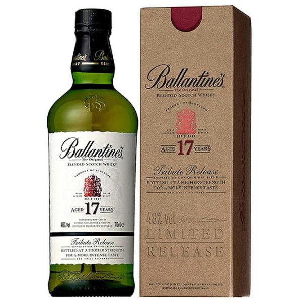 バランタイン17年 トリビュートリリース 48度 700ml 化粧箱入り 正規品
