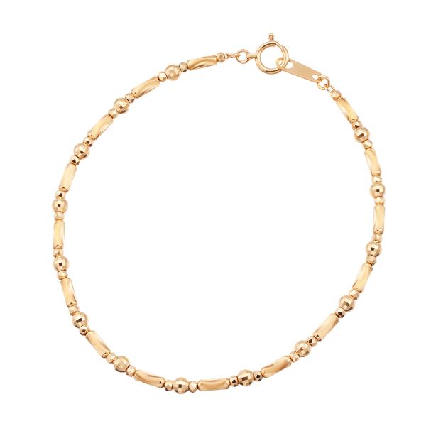 ジュエリーツツミ K18イエローゴールドブレスレット : ジュエリー