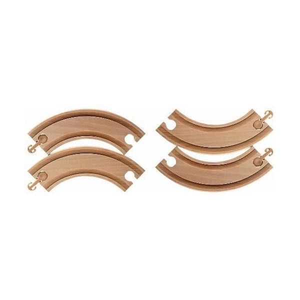 ミッキィ レール部品 9634 ミニカーブレール4本 (鉄道おもちゃ) 価格