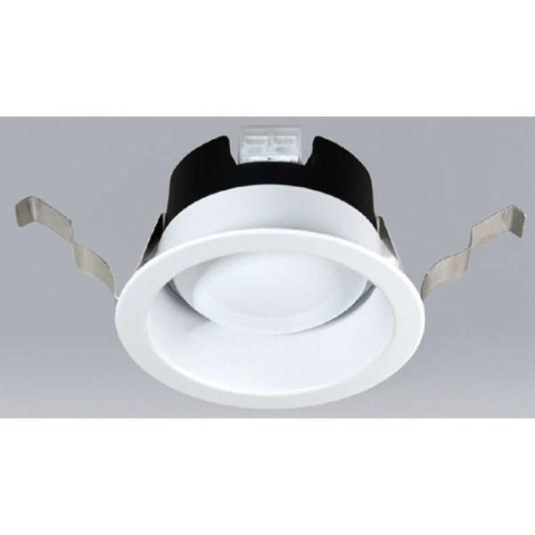 ヤザワ LEDダウンライト3W昼白色 埋込穴φ100 40W相当 明るさ390lm 防水