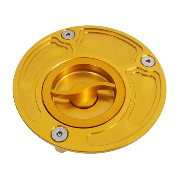 YAMAHA アルミタンクキャップ ゴールド 金 TZR250/FZR250/XJR400