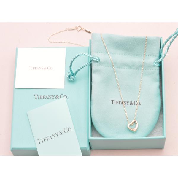 TIFFANY&Co.（ティファニー） オープンハート ネックレス Ag925