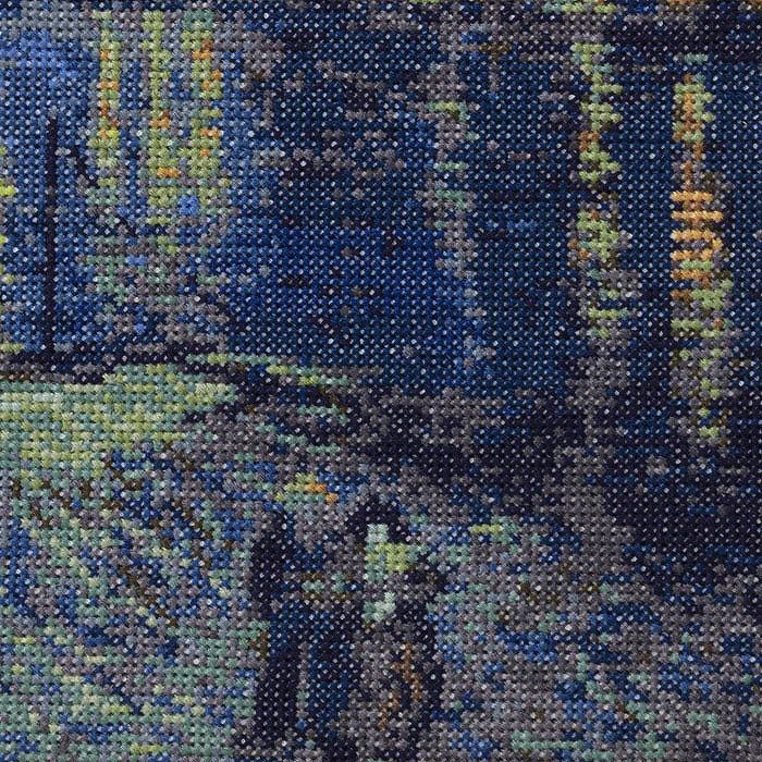 3/10予約】クロスステッチフレーム＜ローヌ川の星月夜＞ | リバティ