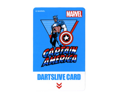 ダーツライブカードマーベルキャラクター4枚 ダーツライブカード