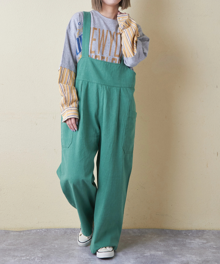 ピーチツイル サロペット｜ファッション通販サイトのCUBE SUGAR