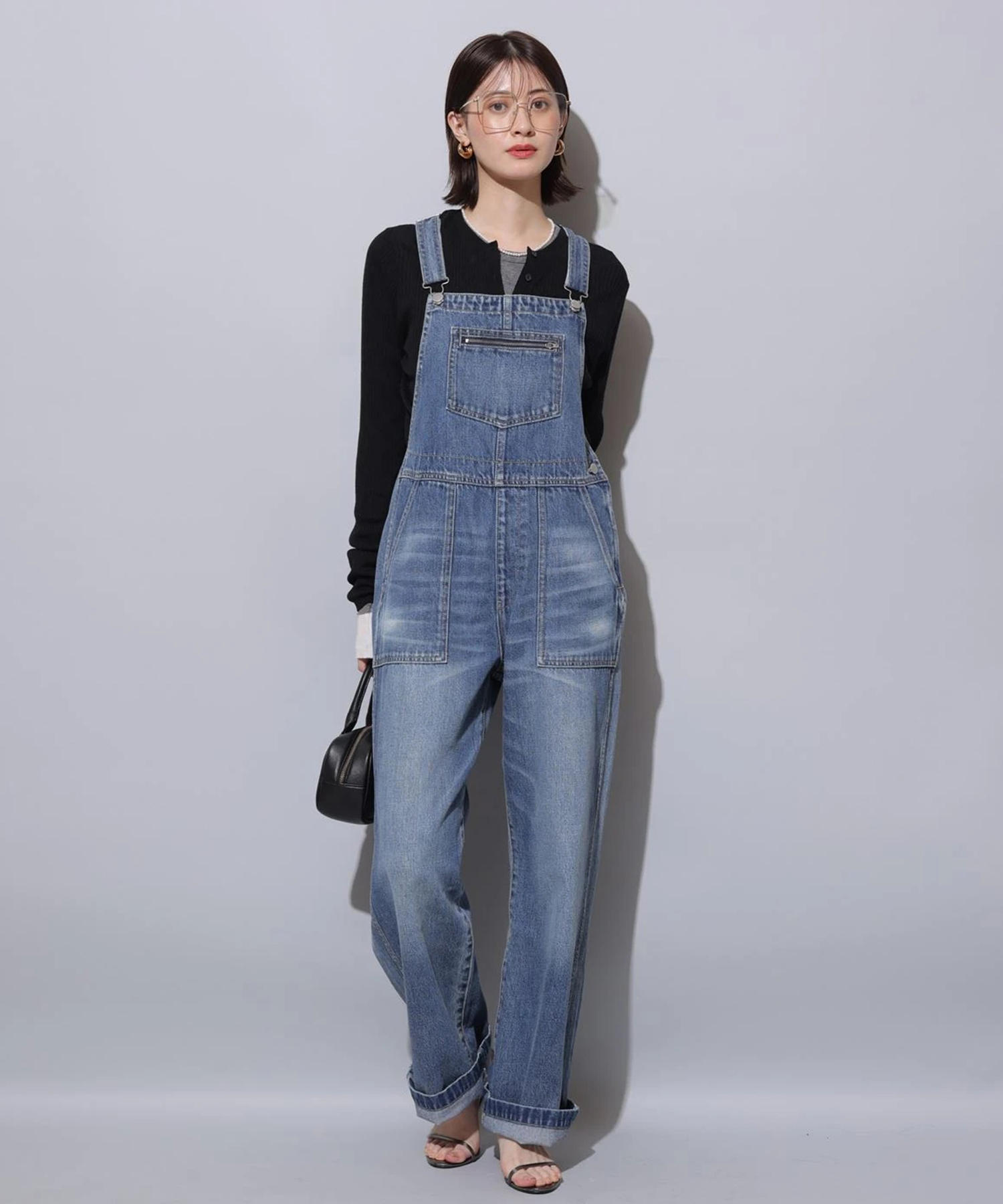 デニムオーバーオール | サロペット/オールインワン | Arpege story