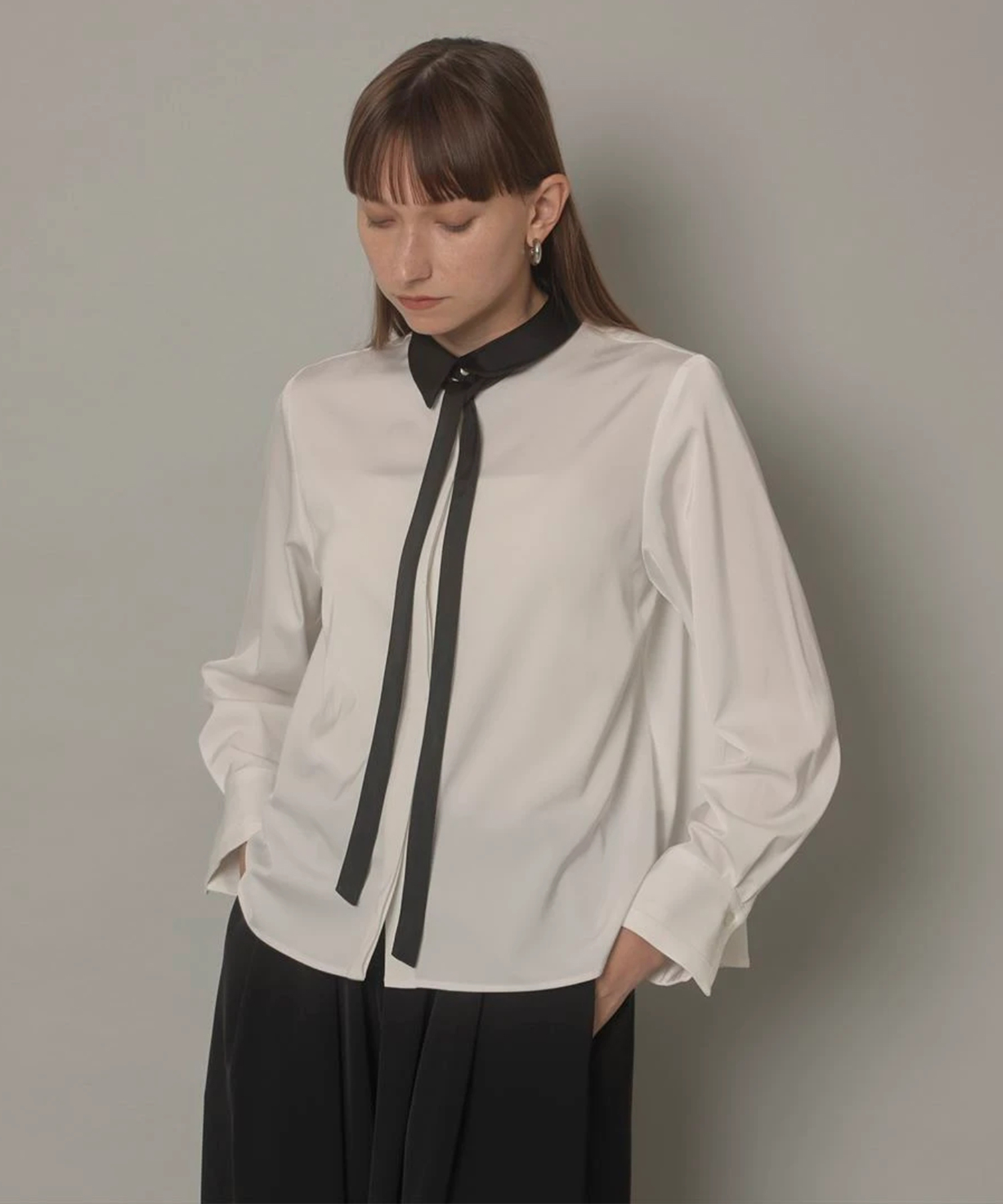 ナロータイブラウス | シャツ・ブラウス | CADUNE（カデュネ