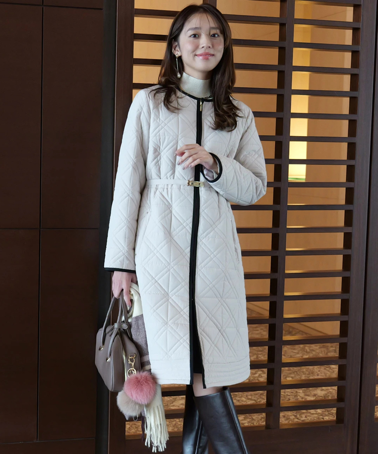 キルティング中綿ミドルコート | コート | JUSGLITTY（ジャス