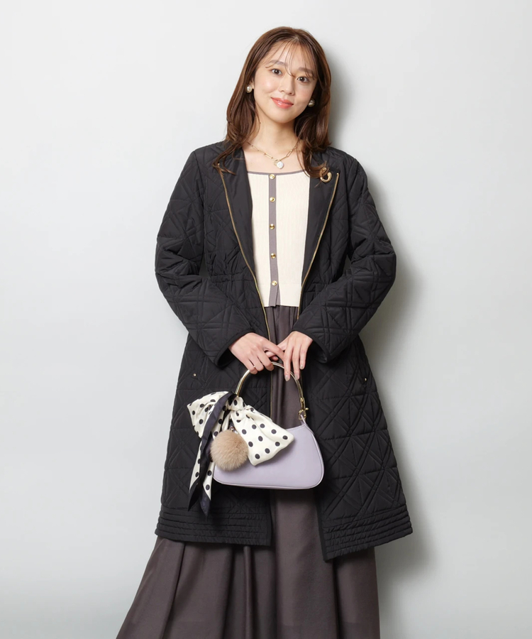 キルティング中綿ミドルコート | コート | JUSGLITTY（ジャス