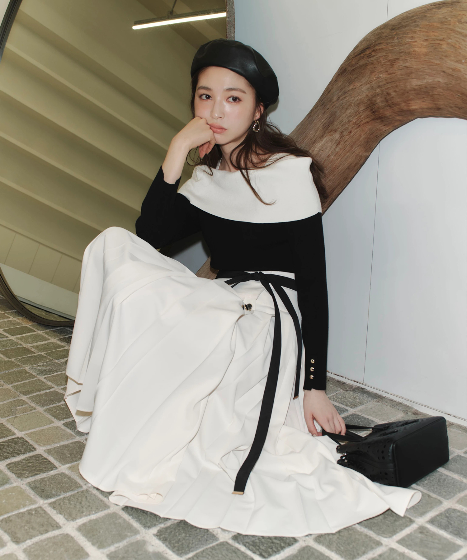 プリーツミディスカート | スカート | JUSGLITTY（ジャスグリッティー