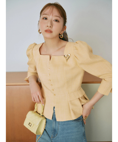 店舗限定》裾ひらりんリブニット | ニット | Apuweiser-riche