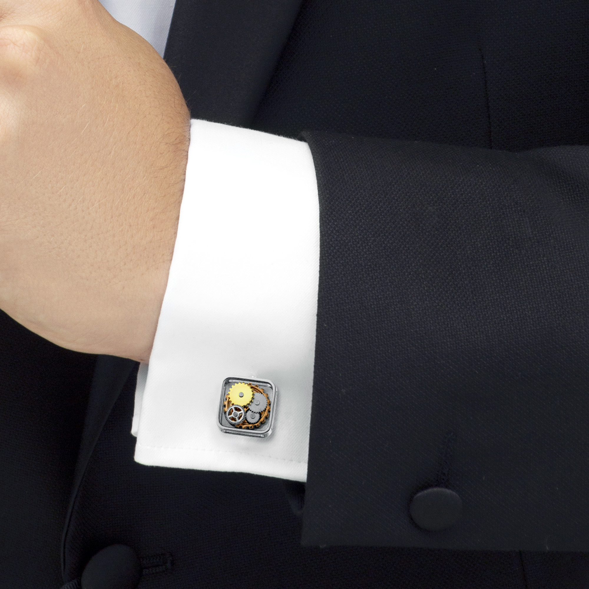 スクエアギアカフス / TATEOSSIAN（タテオシアン）のカフス通販