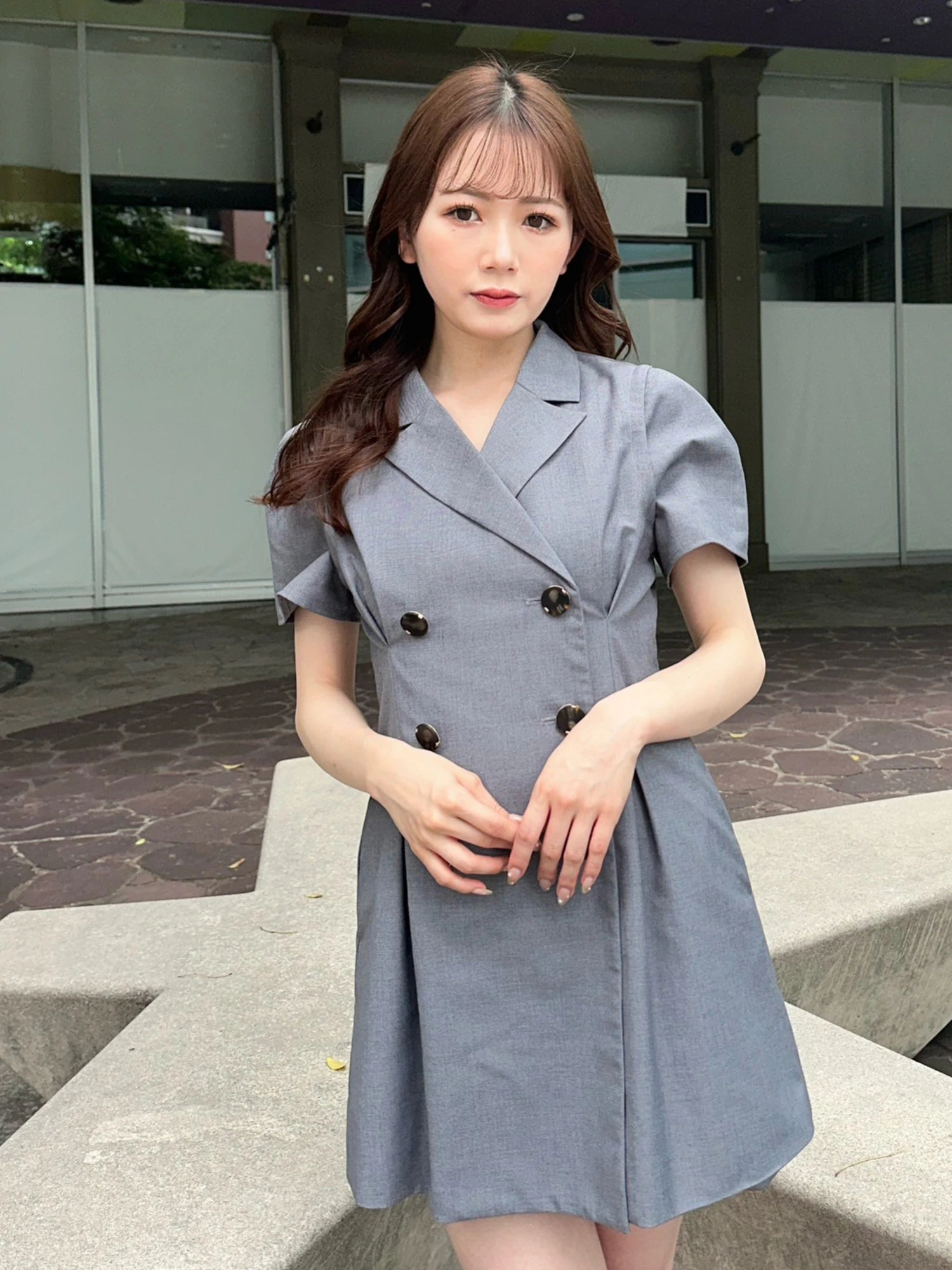 LIP SERVICE（リップサービス）｜ ハーフスリーブジャケットワンピース