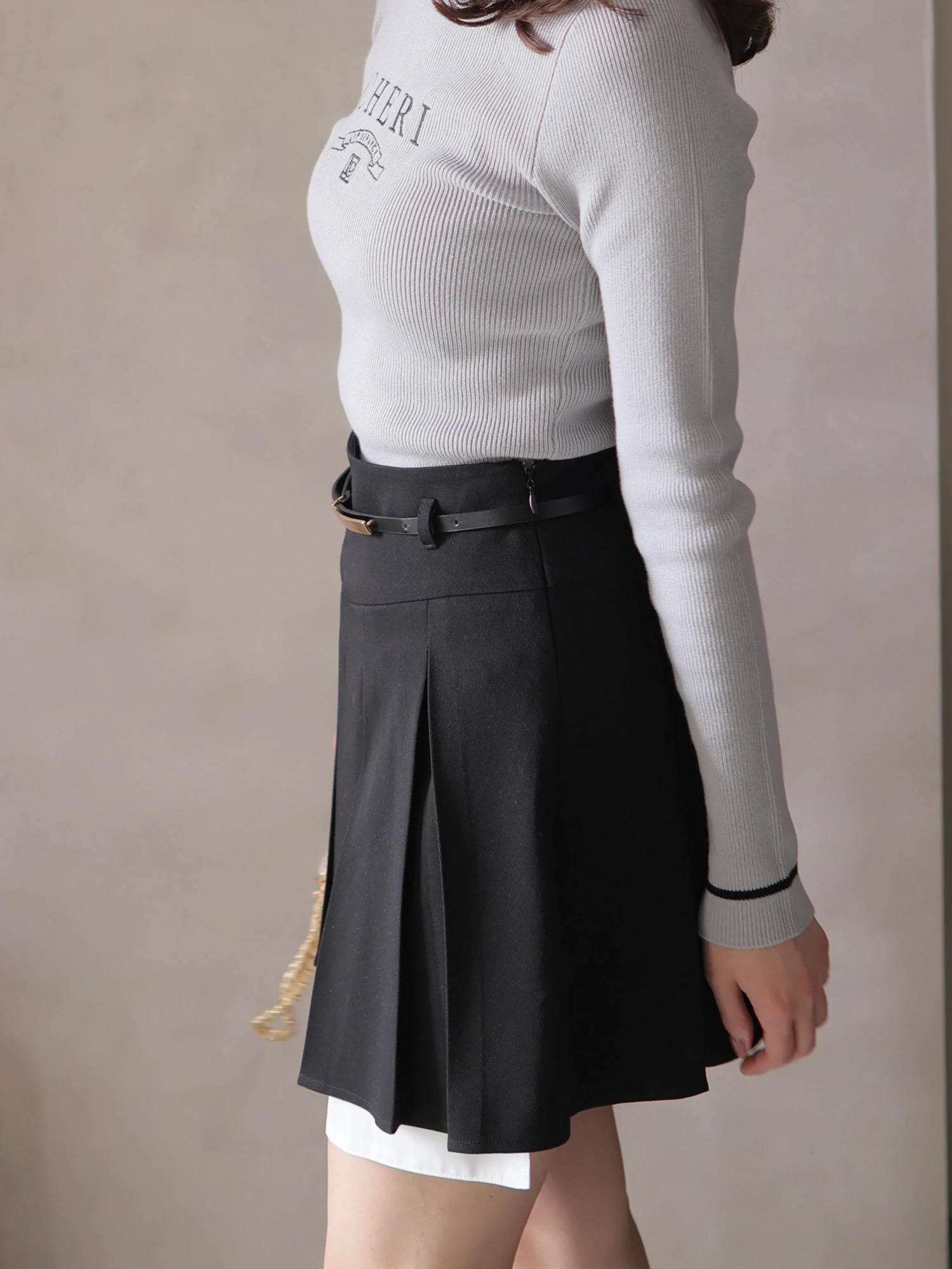 LIP SERVICE（リップサービス）｜ 2wayポケットプリーツスカート