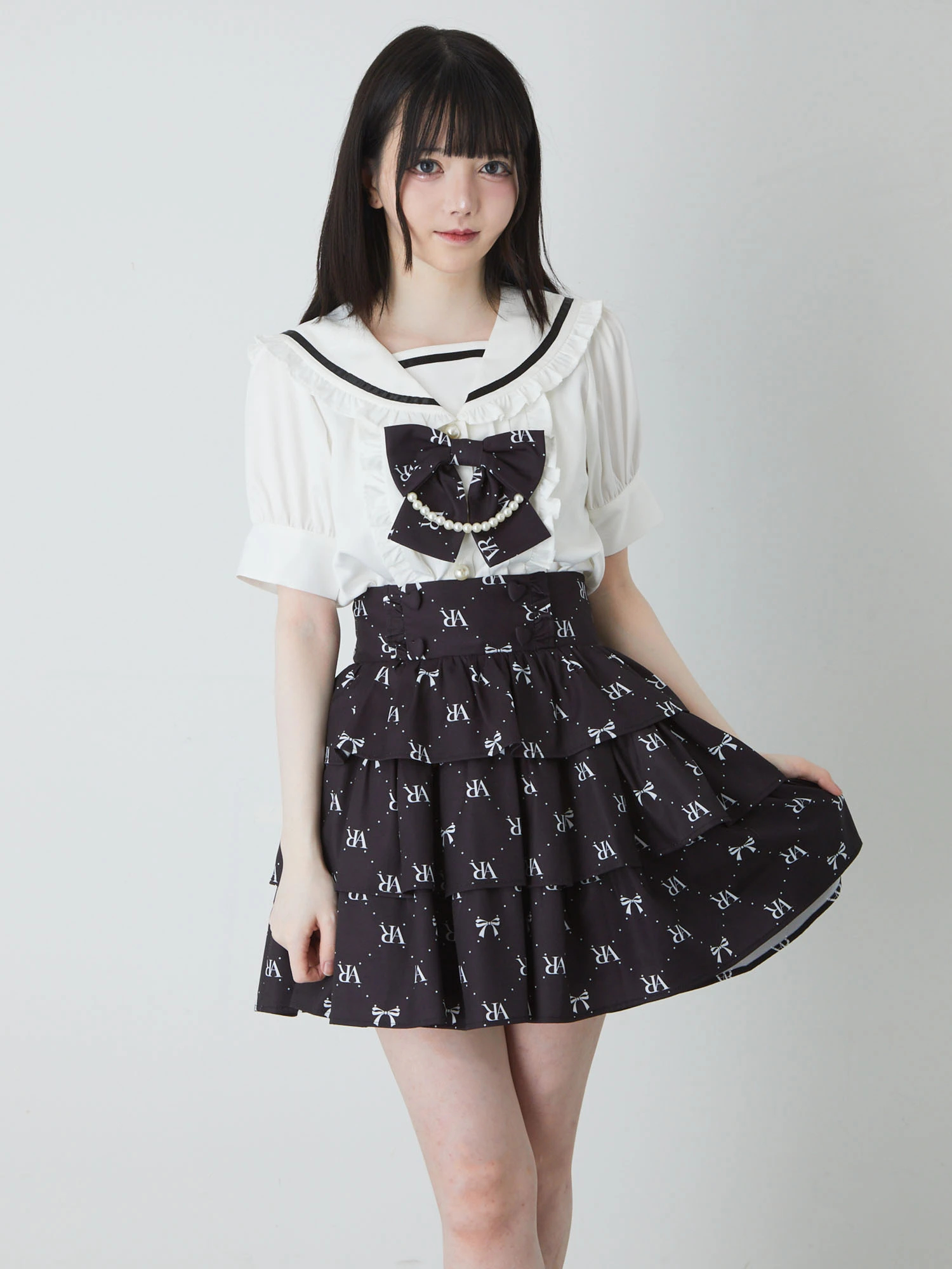 モノグラムスカート - Ank Rouge(アンクルージュ)のスカート