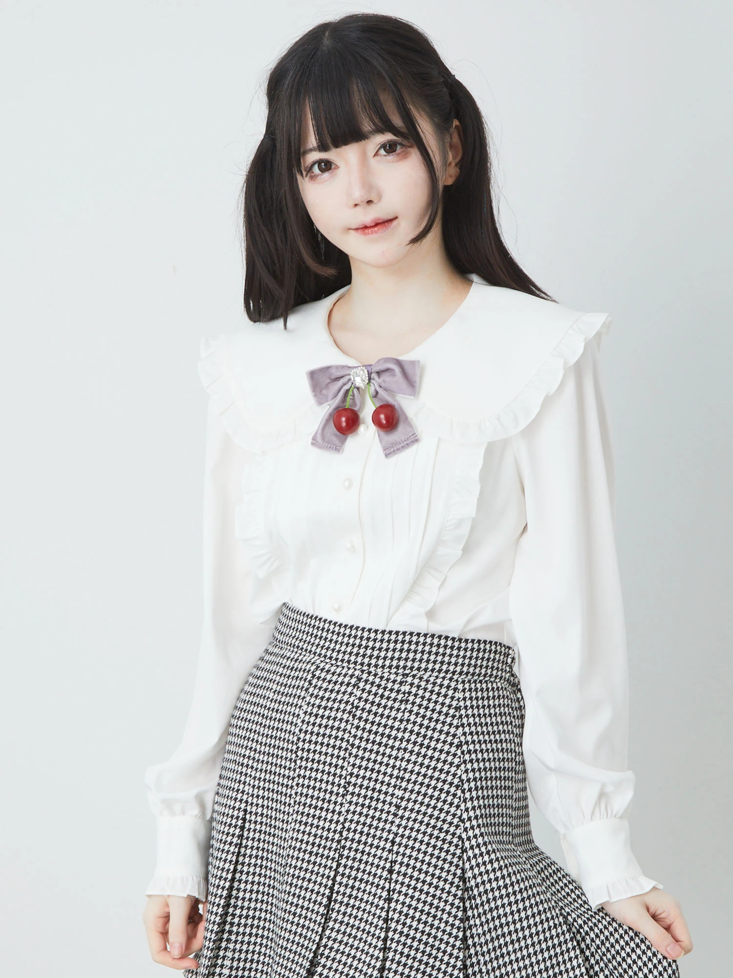 チェリーリボンブラウス - Ank Rouge(アンクルージュ)のシャツ