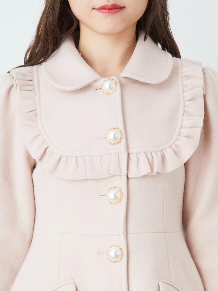 裾スカラップドーリーコート - Ank Rouge(アンクルージュ)のコート